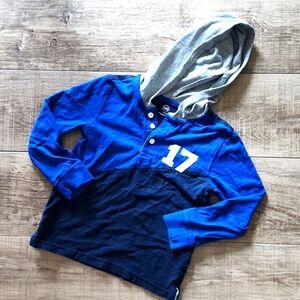 Wonder Nation Long Sleeve Hooded Tee